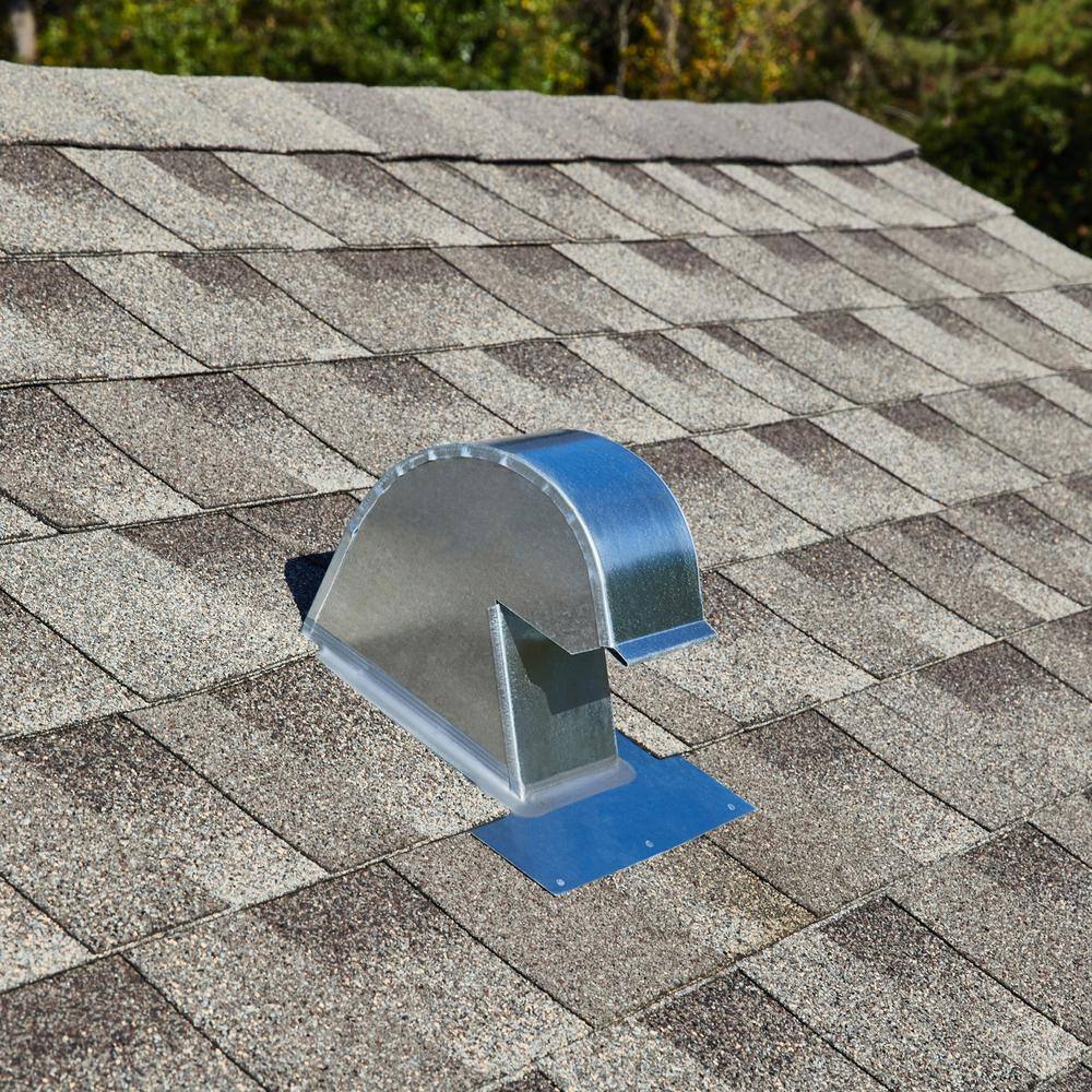 4 in. Goose Neck Vent - Roof Cap